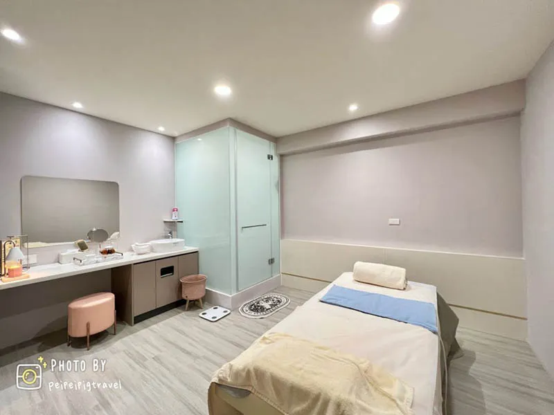 N SPA會提供每位客人專屬包廂,讓大家都能享受VIP級的待遇! N SPA專屬包廂-台中美容SPA推薦