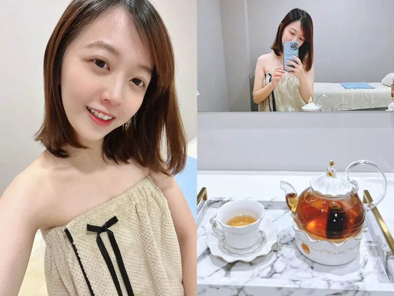 N SPA提供的美容衣也精心挑選,厚實溫暖,冬天穿起來很舒服! N SPA的質感美容衣-台中美容SPA推薦